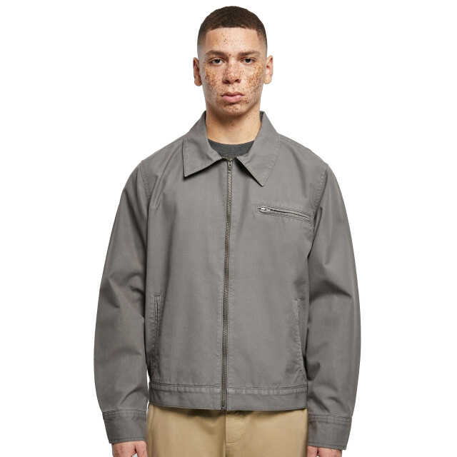 Urban Classics Heren overdye jas voor op het werk UTTN804_darkshadow large