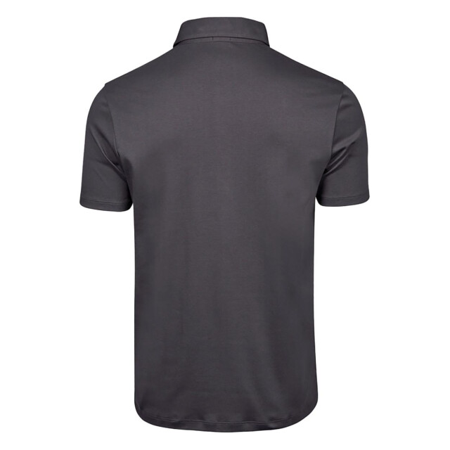 Tee Jays Heren pima korte mouw katoenen polo shirt UTFK887_darkgrey large