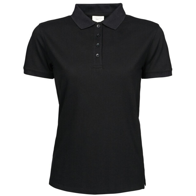 Tee Jays Dames poloshirt zware korte mouwen UTFK881_black large