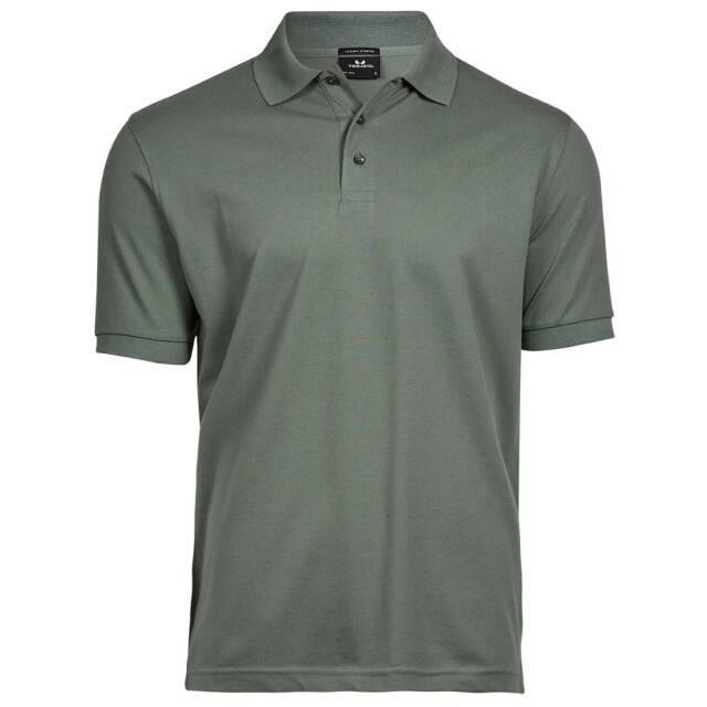 Tee Jays Heren luxe stretch short sleeve polo shirt UTFK882_leafgreen large