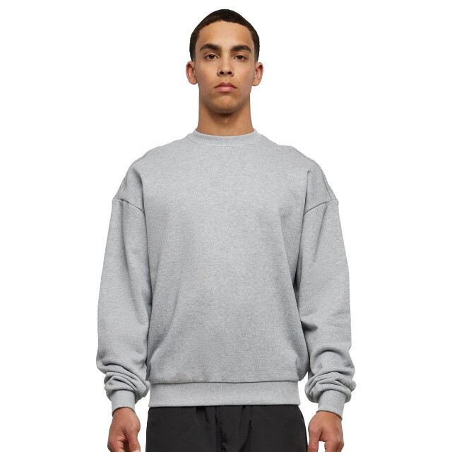 Urban Classics Heren ultra zware crew hals sweatshirt UTTN797_grey large
