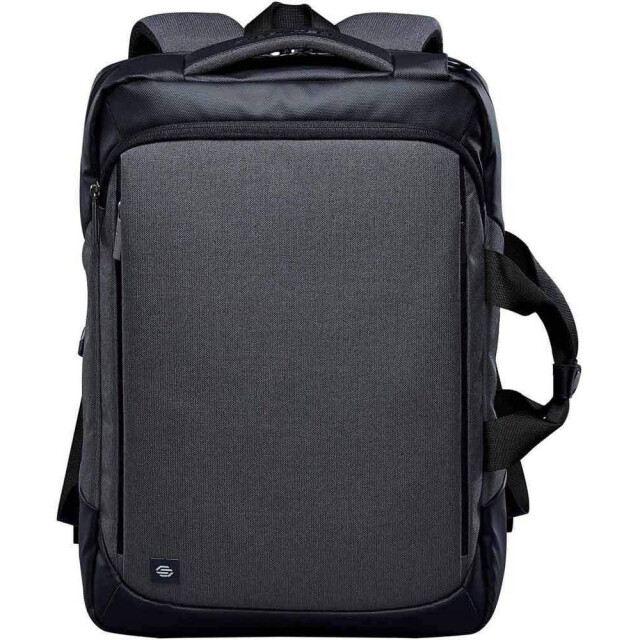 Stormtech Volwassenen unisex road warrior computer tas UTFK874_graphitegreyblack large