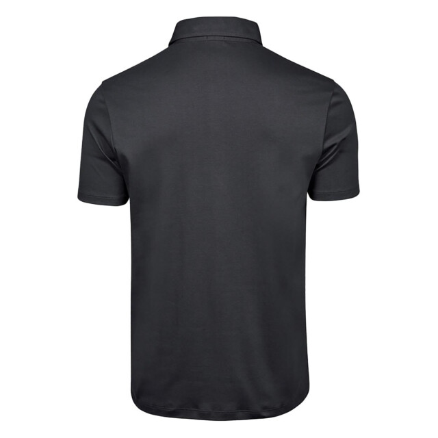 Tee Jays Heren pima korte mouw katoenen polo shirt UTFK887_black large