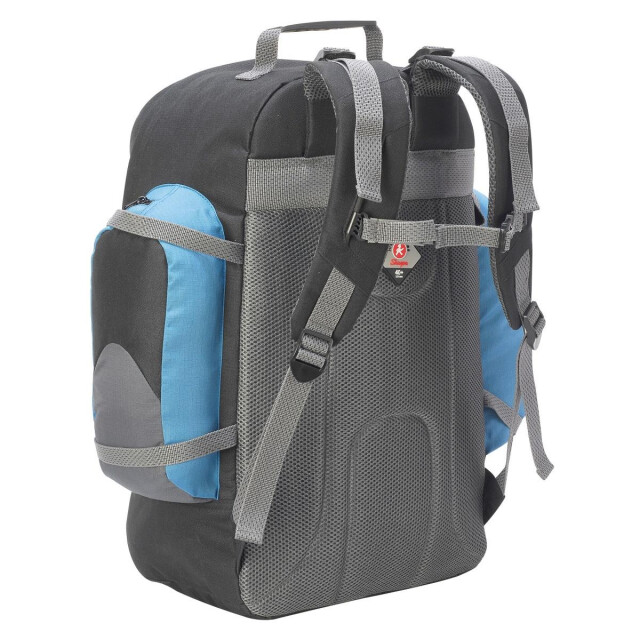 Shugon Monta rosa travel rugzak / rugzakzak (40 liter) UTFK797_darkgreyblackpetrol large