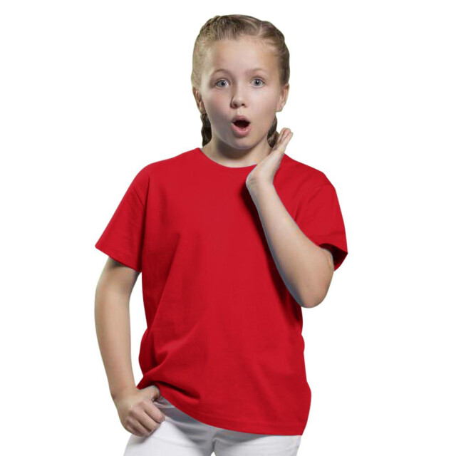 SG Childrens kids perfecte afdruk tee UTFK782_red large