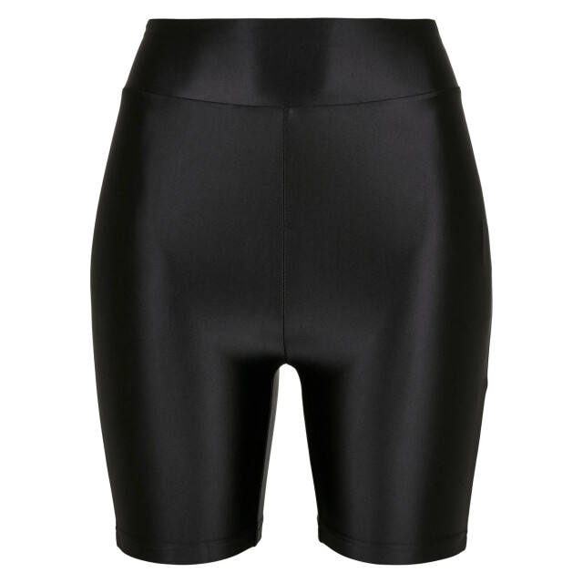 Urban Classics Dames metallic glimmende fietsshort met hoge taille (set van 2) UTTN782_black large