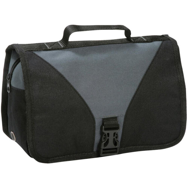 Shugon Bristol vouwbare reis toilettentas 4 liter UTFK812_darkgreyblack large