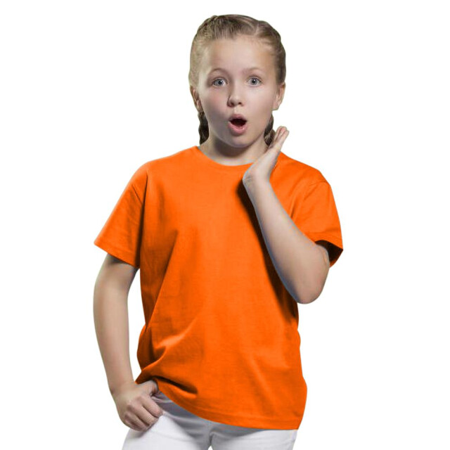 SG Childrens kids perfecte afdruk tee UTFK782_orange large