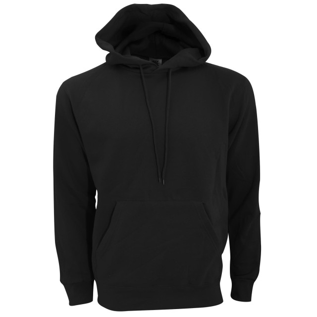 SG Heren gewone hooded sweatshirt top / hoodie UTFK774_black large