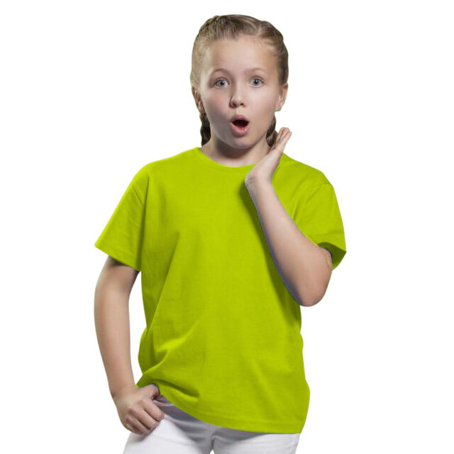 SG Childrens kids perfecte afdruk tee UTFK782_lime large