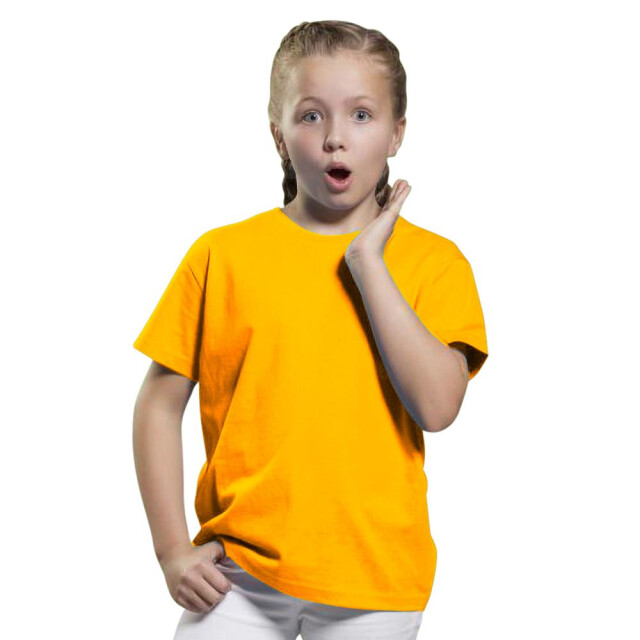 SG Childrens kids perfecte afdruk tee UTFK782_sunflower large