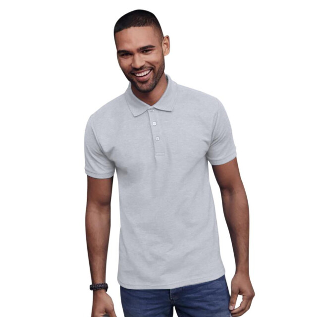SG Heren ring-spun katoenen korte mouw poloshirt UTFK778_lightoxford large