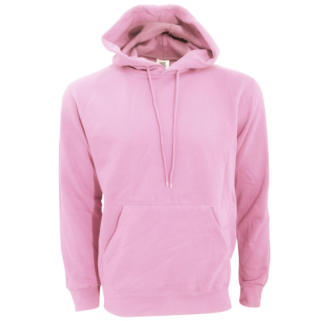 SG Heren gewone hooded sweatshirt top / hoodie UTFK774_pink large