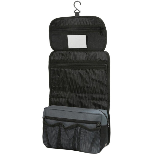 Shugon Bristol vouwbare reis toilettentas 4 liter UTFK812_darkgreyblack large