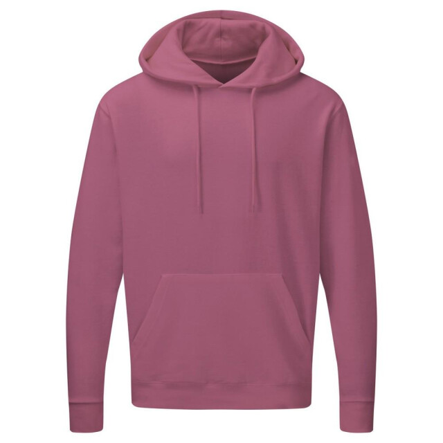 SG Heren gewone hooded sweatshirt top / hoodie UTFK774_cassis large