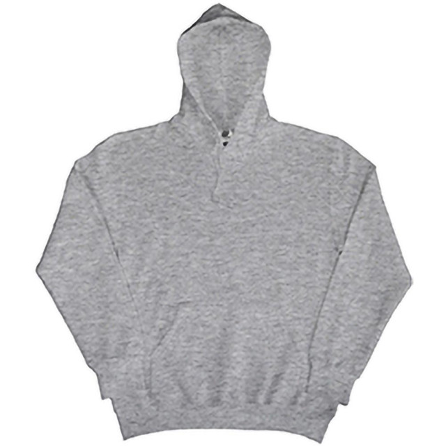 SG Heren gewone hooded sweatshirt top / hoodie UTFK774_lightoxford large