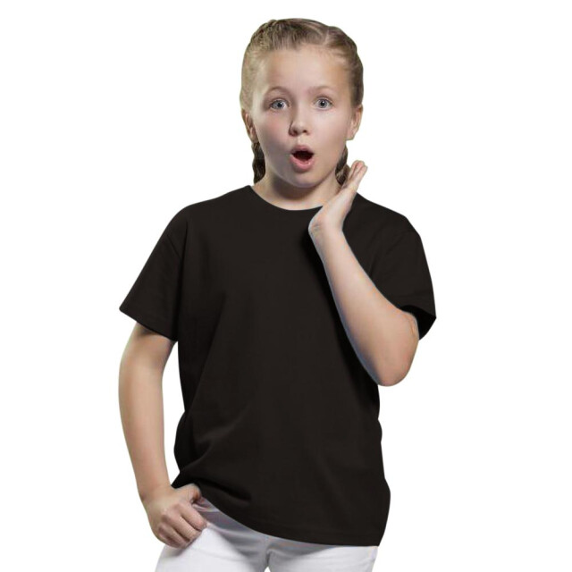 SG Childrens kids perfecte afdruk tee UTFK782_darkblack large