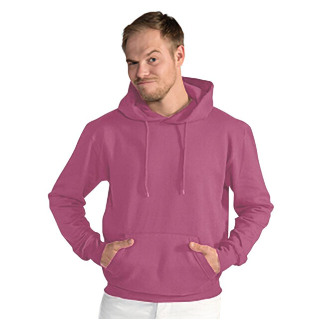 SG Heren gewone hooded sweatshirt top / hoodie UTFK774_cassis large