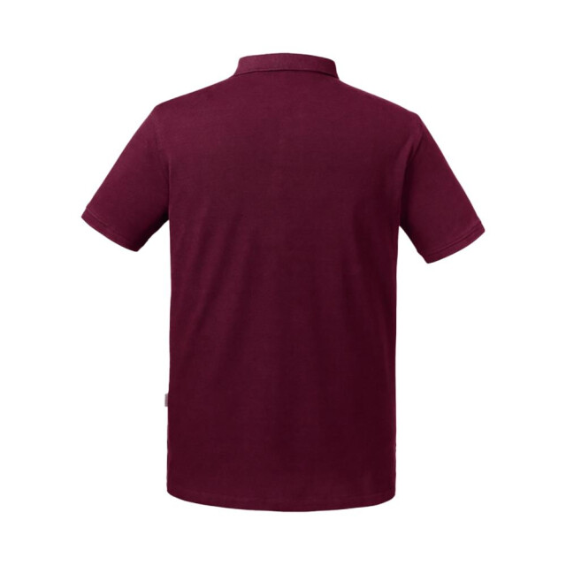 Russell Athletic Heren zuivere organische polo UTFK768_burgundy large