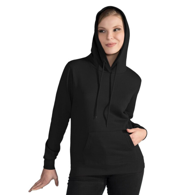 SG Dames/vrouwen gewone sweatshirt top / hoodie UTFK775_black large