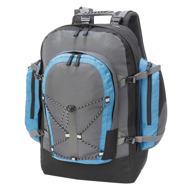 Shugon Monta rosa travel rugzak / rugzakzak (40 liter) UTFK797_darkgreyblackpetrol large
