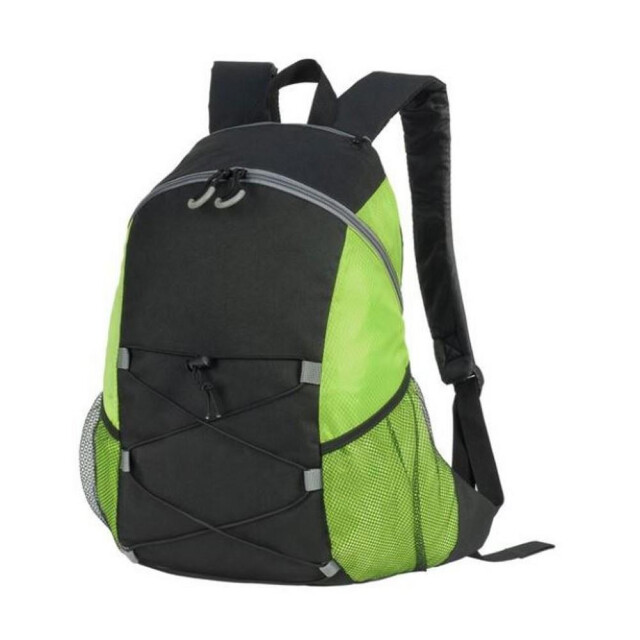 Shugon Volwassenen unisex chester rugzak UTFK824_blacklimegreen large