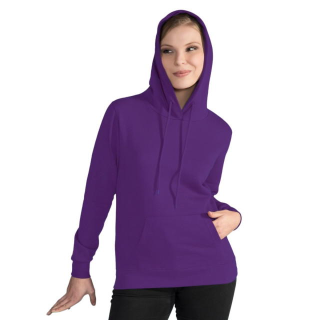 SG Dames/vrouwen gewone sweatshirt top / hoodie UTFK775_purple large