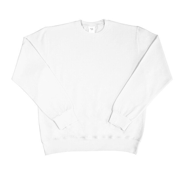 SG Heren lange mouw crew nek sweatshirt top UTFK769_white large