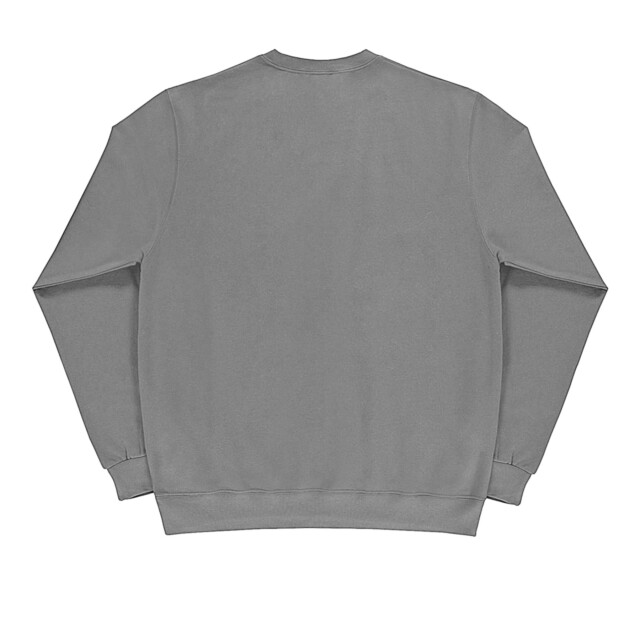 SG Heren lange mouw crew nek sweatshirt top UTFK769_grey large