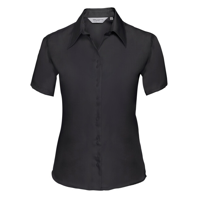 Russell Athletic Collectie dames korte mouwen ultiem niet-ijzershirt UTFK759_black large