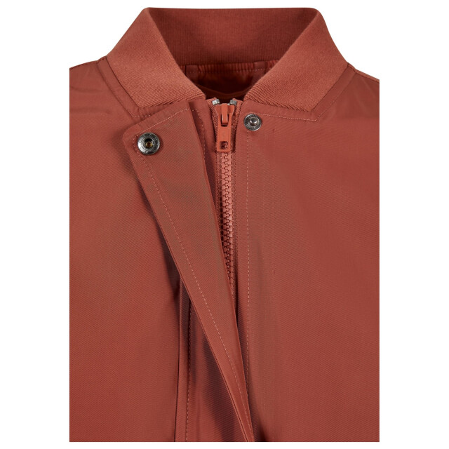 Urban Classics Dames gerecycled lichtgewicht oversized bomberjack UTTN704_terracotta large