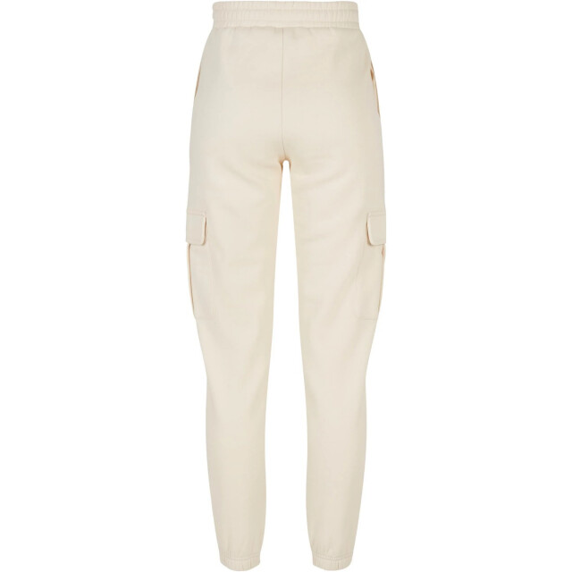Urban Classics Dames cargo broek met hoge taille UTTN705_whitesand large