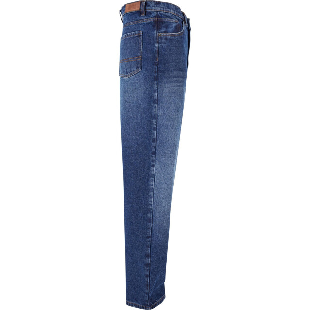 Urban Classics Heren zware baggy jeans UTTN718_newdarkbluewashed large