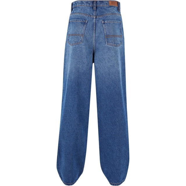 Urban Classics Heren zware baggy jeans UTTN718_newmidbluewashed large