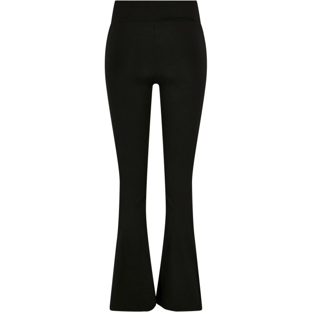 Urban Classics Dames gerecyclede uitlopende legging met hoge taille UTTN721_black large