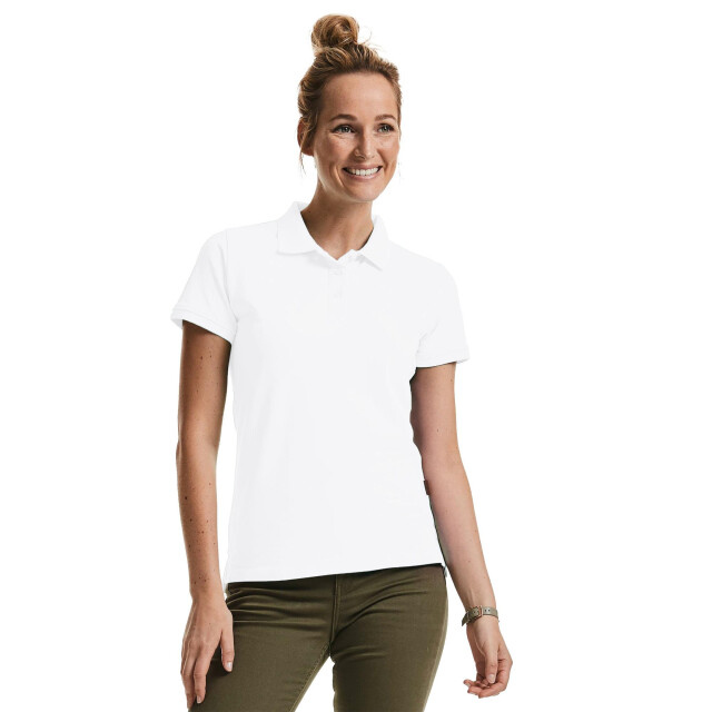 Russell Athletic Vrouwen/dames zuiver organisch beleid UTFK767_white large