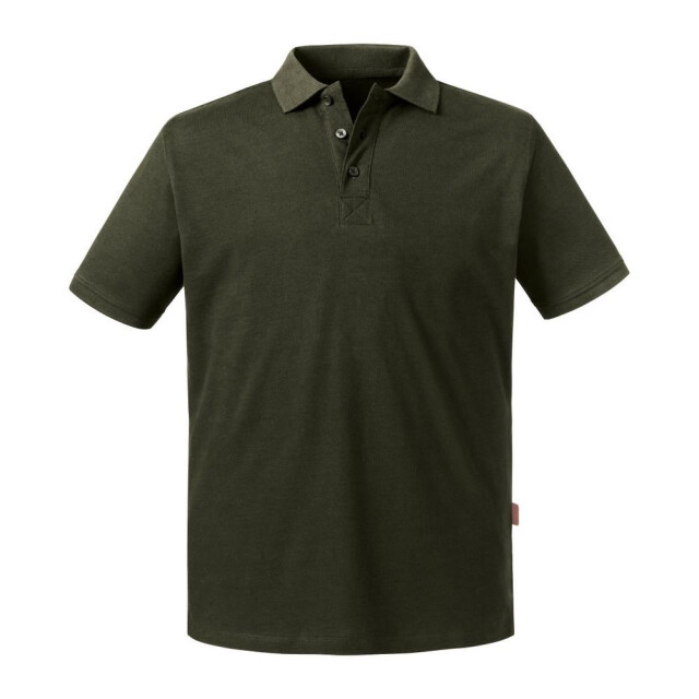 Russell Athletic Heren zuivere organische polo UTFK768_darkolive large