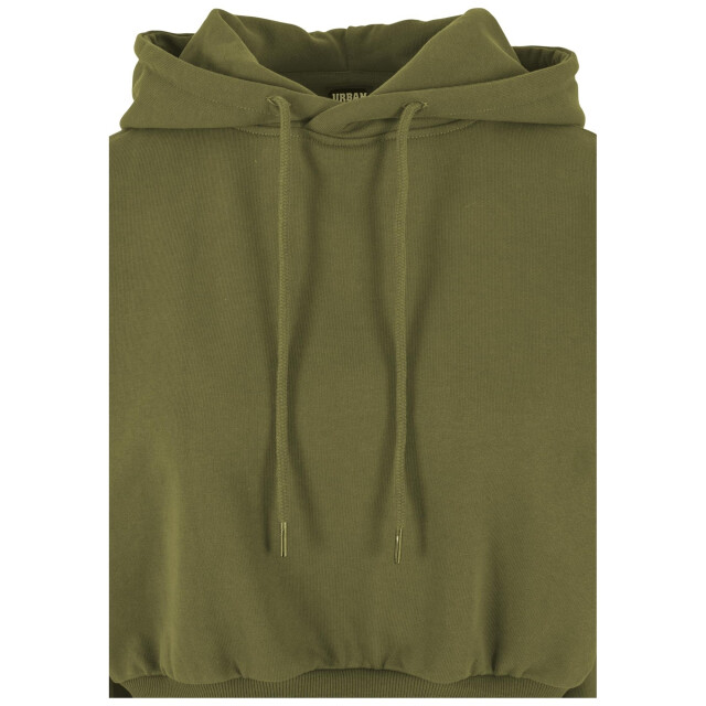 Urban Classics Dames zwaargewicht korte hoodie UTTN696_summerolive large