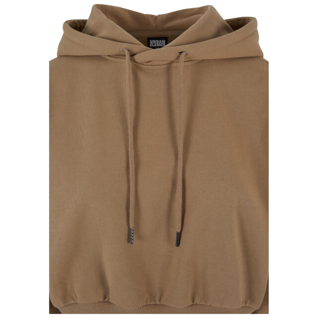 Urban Classics Dames zwaargewicht korte hoodie UTTN696_warmsand large