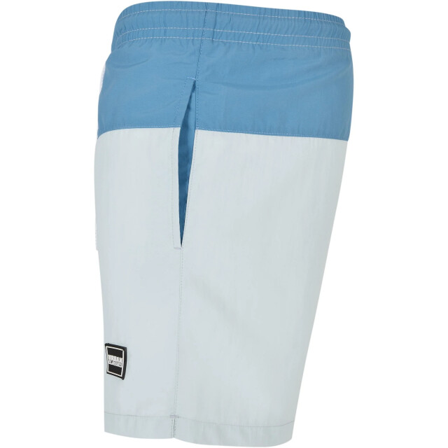 Urban Classics Heren kleurblok zwemshort UTTN697_pastelblue large