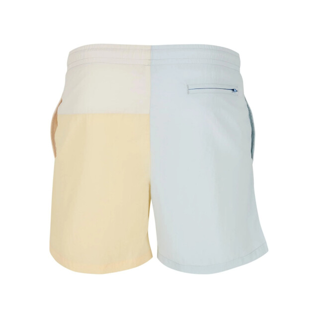 Urban Classics Heren kleurblok zwemshort UTTN697_pastelcream large