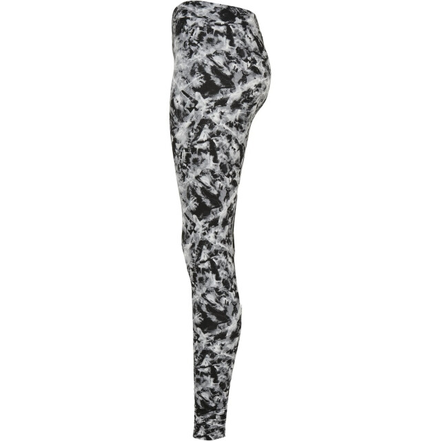 Urban Classics Dames zachte verkleurde legging UTTN998_black large