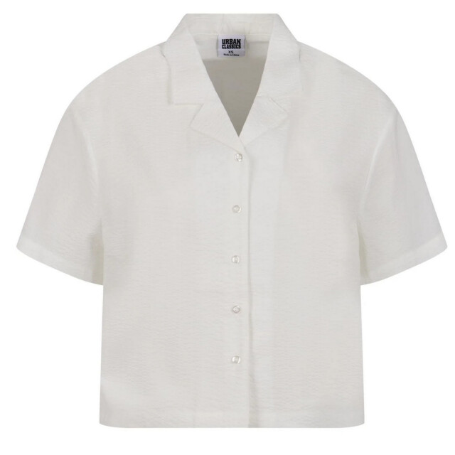Urban Classics Dames seersucker overhemd UTTN999_white large