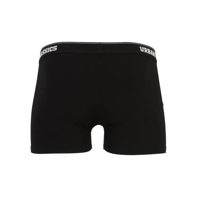 Urban Classics Boxershort met all-over print voor heren (5-pack) UTTN981_charcoalblackwhite large