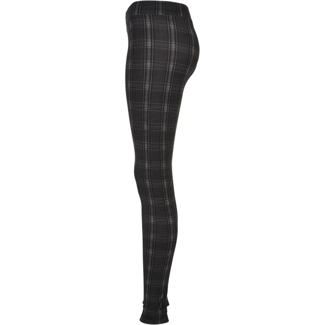 Urban Classics Dames zachte geruite legging UTTN990_black large