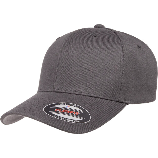 Flexfit Wollen mengsel honkbalpet UTTN979_grey large