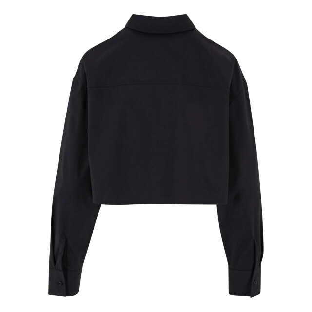 Urban Classics Dames cropped oversized blouse UTTN677_black large