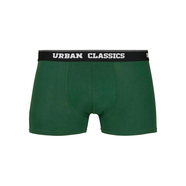 Urban Classics Heren boxershort (pakket van 3) UTTN911_darkgreenbottlegreen large