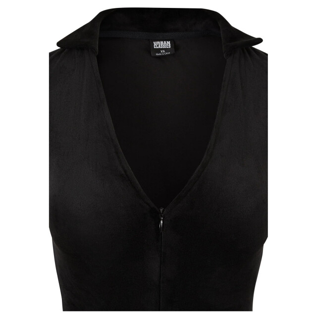 Urban Classics Dames fluwelen jumpsuit UTTN965_black large
