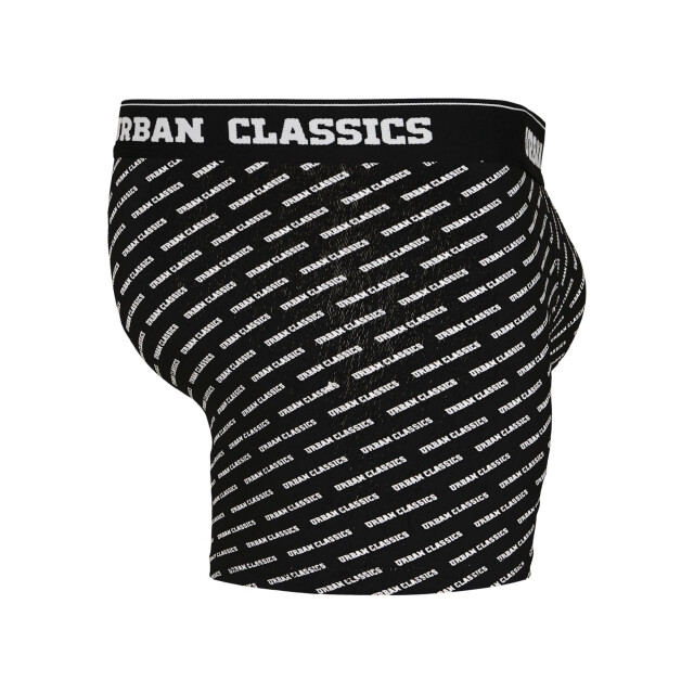 Urban Classics Boxershort met all-over print voor heren (set van 3) UTTN966_darkgreenblack large